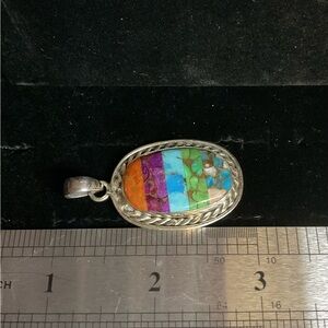 Vibrant Rainbow of Spiny Oyster,Purple Mohave,Turquoise,Green Mohave,Gold Dahlia